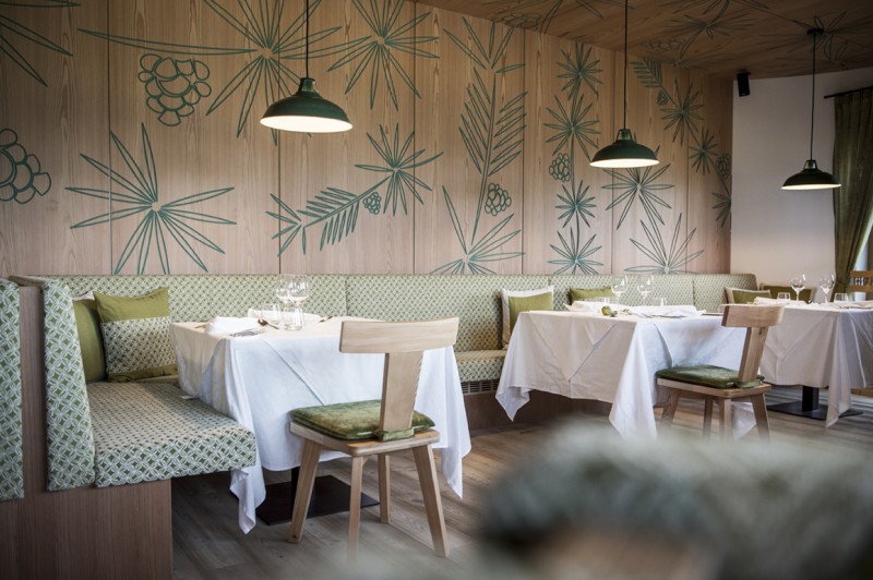 Отель Hubertus в Доломитовых Альпах, Италия