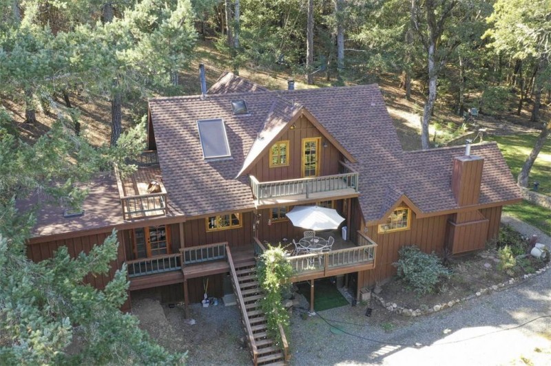 Уединенный дом в горах Майякамас, Напа, Калифорния