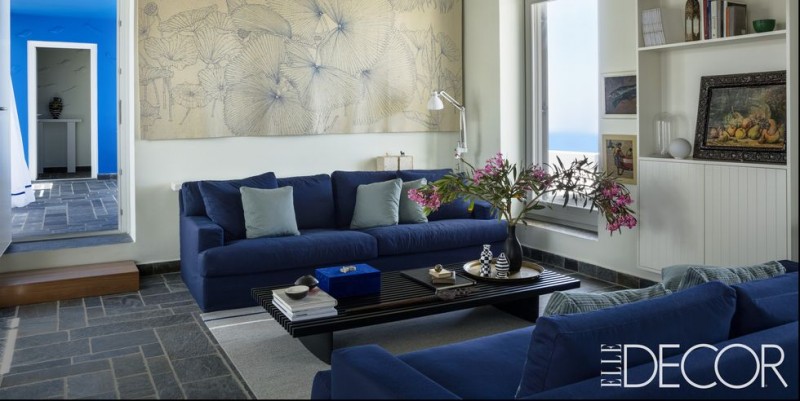 Более 40 примеров дизайна, ориентированного на различные оттенки синего