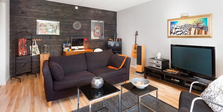 Интерьер небольшой квартиры во Вроцлаве, Польша