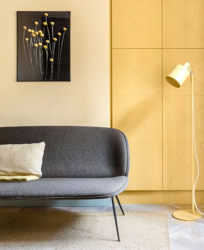 Старинные детали и современные элементы в декоре апартаментов в Стокгольме