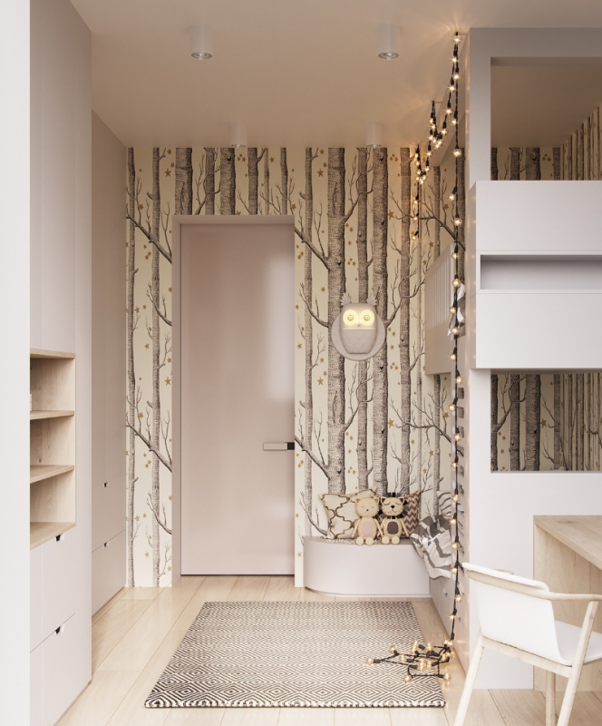 Уютный дом с нейтральной цветовой палитрой Уютный дом с нейтральной цветовой палитрой