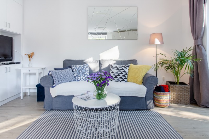 Апартаменты, оформленные в нейтральной цветовой палитре