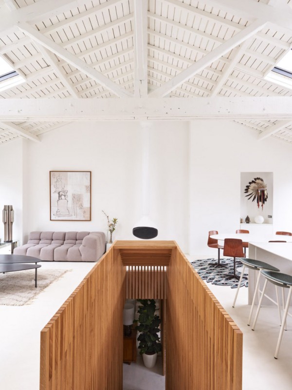 Двухэтажный пентхаус в Париже Двухэтажный пентхаус в Париже