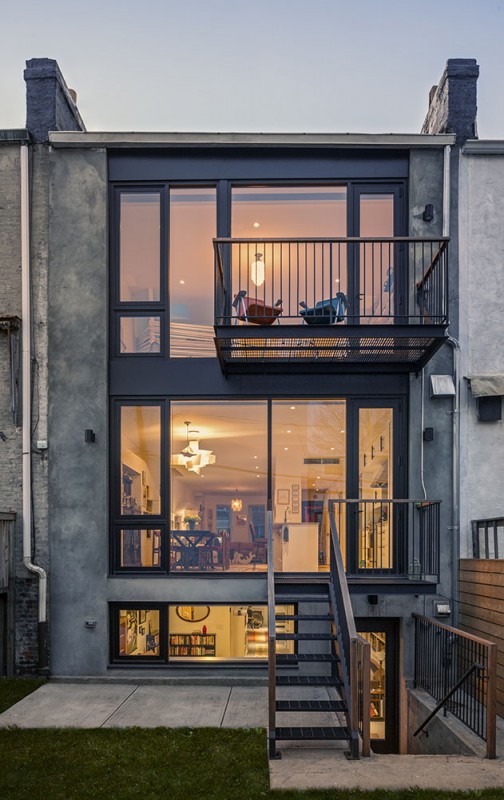 Интерьер дома для семейной пары в Бруклине