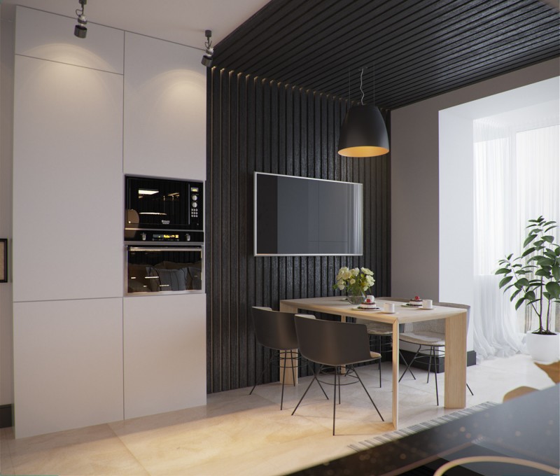 Интерьер квартиры площадью 78 кв.м.