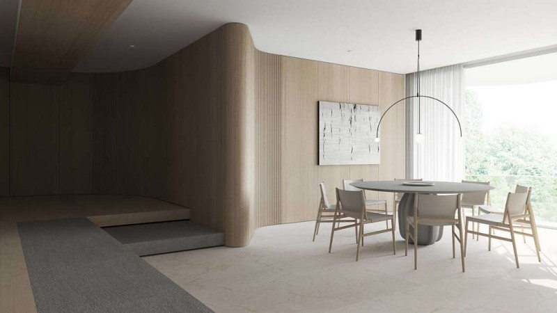 Интерьер современных апартаментов в Сингапуре