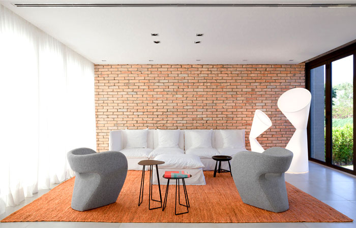 Красочный интерьер с этническими мотивами в бразильских апартаментах Красочный интерьер с этническими мотивами в бразильских апартаментах