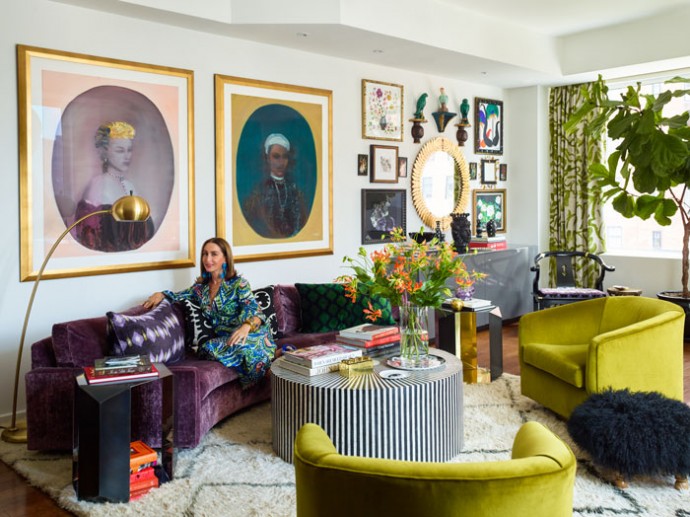 Квартира дизайнера Кристины Хуарес в Нью-Йорке