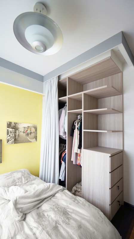 Небольшпя квартира, оформленная в нежных тонах, в Сингапуре Небольшпя квартира, оформленная в нежных тонах, в Сингапуре