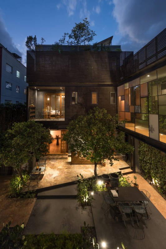 Реновация особняка в Мехико 1913 года постройки