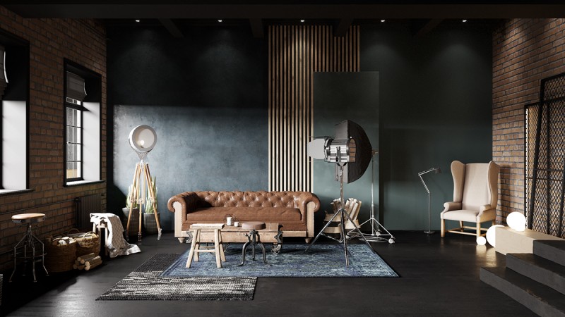 Стильный лофт