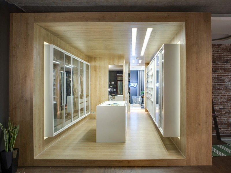 Зонирование пространства с помощью колонн и перегородок Зонирование пространства с помощью колонн и перегородок