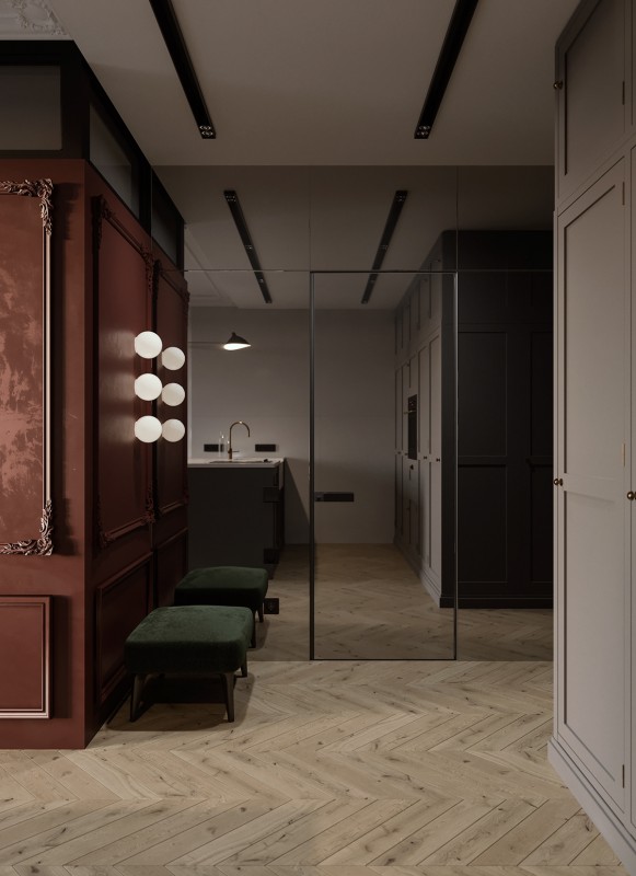 Апартаменты в стиле "контемпорари"