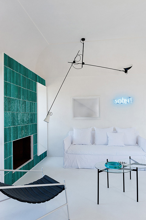 Интерьер апартаментов на Капри