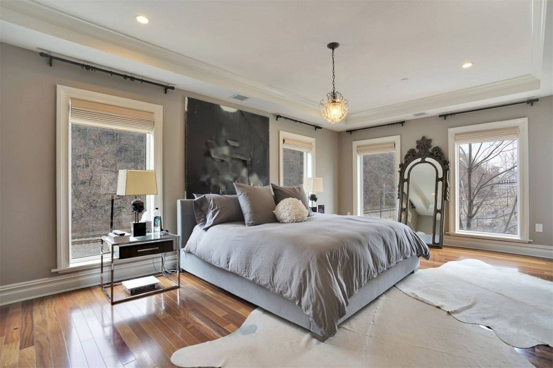 Интерьер роскошных просторных апартаментов