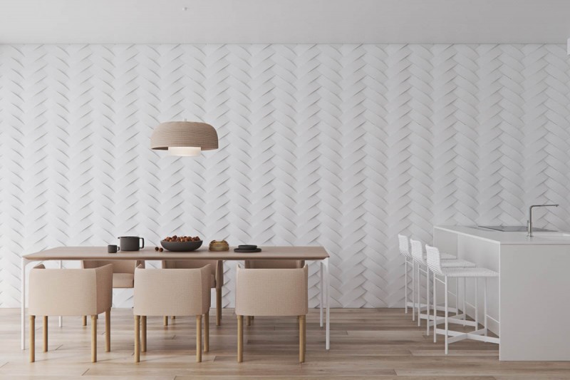 Сочетание белого, серого и кремово-бежевого цветов в интерьере двухуровневой квартиры Сочетание белого, серого и кремово-бежевого цветов в интерьере двухуровневой квартиры