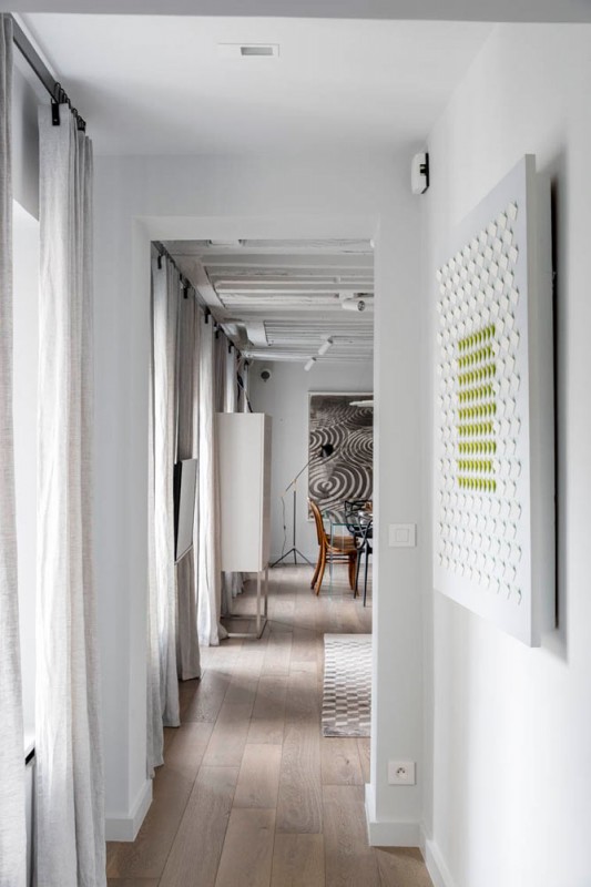 Эклектичные апартаменты в Париже