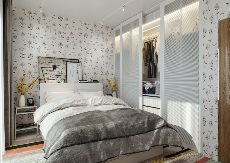 Интерьер небольшого двухэтажного дома