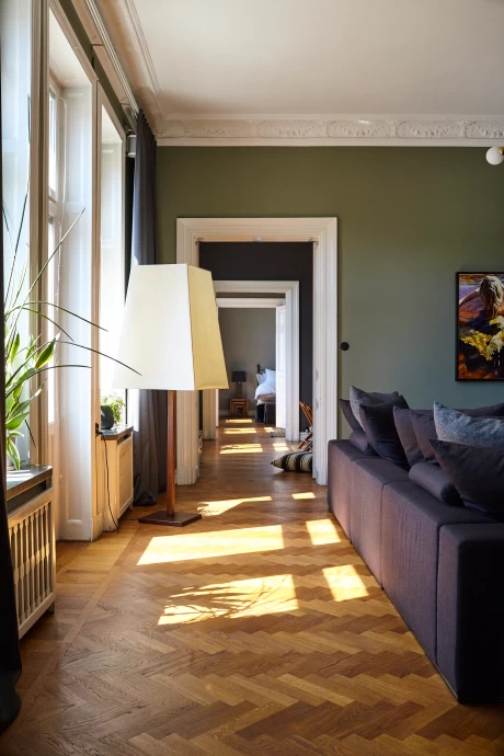 Квартира художника и дизайнера Берта Меннинга в Стокгольме