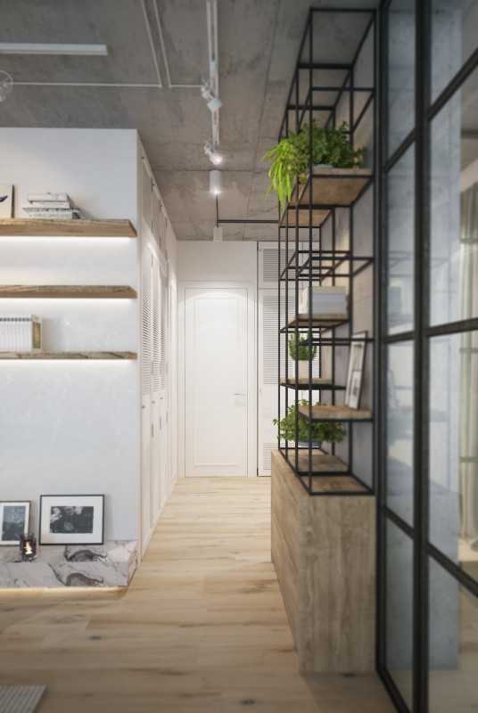 Уютная квартира в светлых тонах