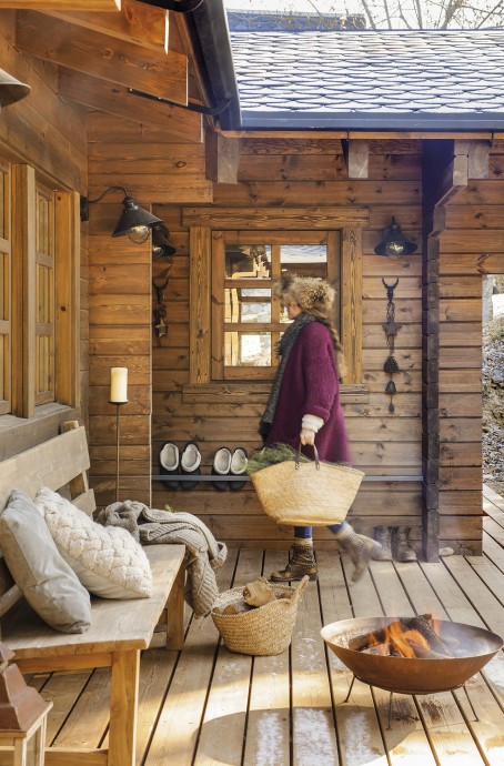Дом дизайнера Лары Валлес на горнолыжном курорте Ла-Молина, Испания