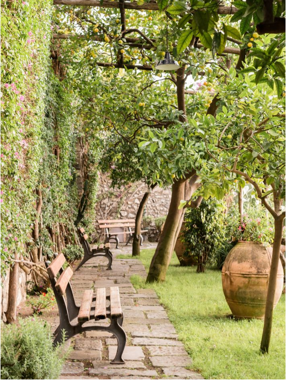 Дом в стиле "барокко" на холмах Позитано, Италия Дом в стиле "барокко" на холмах Позитано, Италия