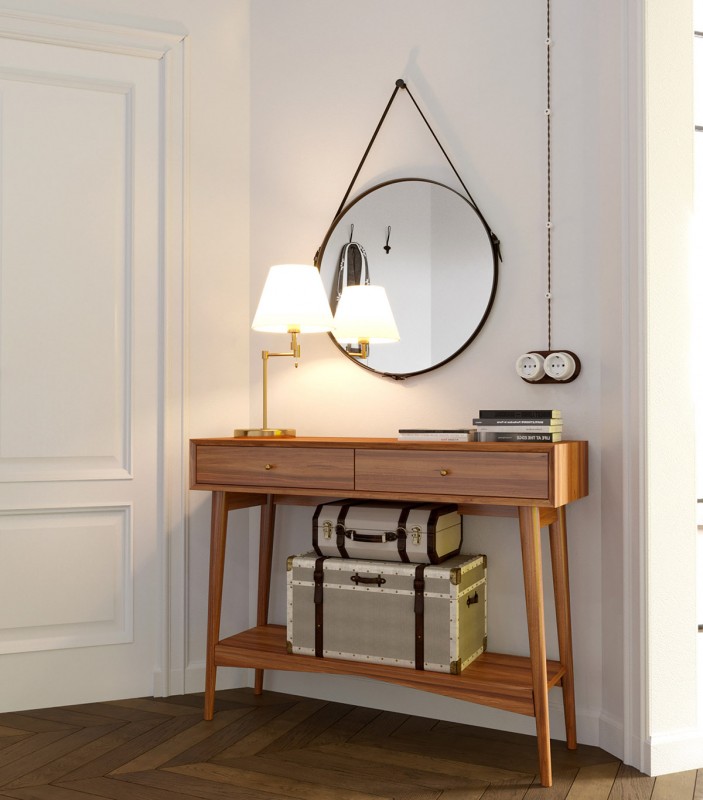 Эклектичный интерьер в скандинавском стиле