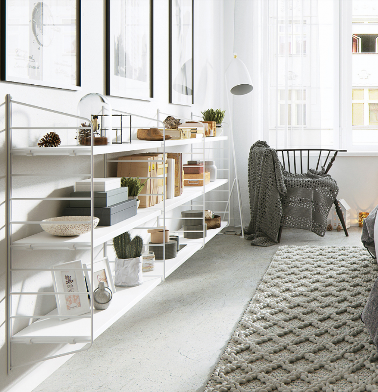 Интерьер в белом цвете — стильно и свежо