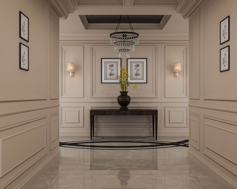 Интерьер в бежевых тонах