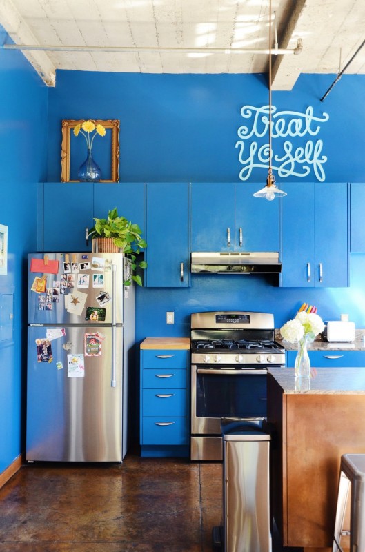 Яркий лофт в Окленде