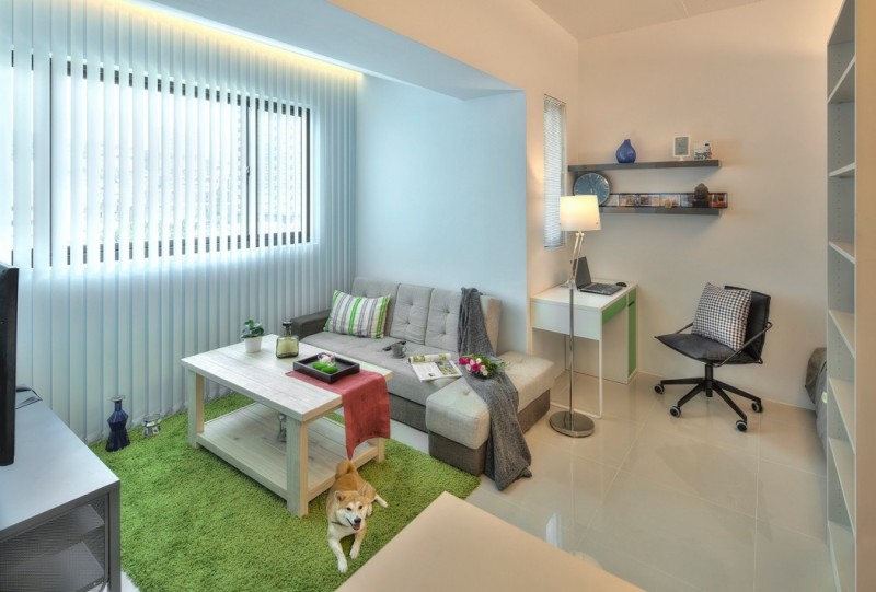 Небольшие апартаменты, расположенные в Тайбэе, Тайвань