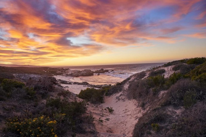 Пляжная резиденция на территории заповедника Де-Хооп, ЮАР