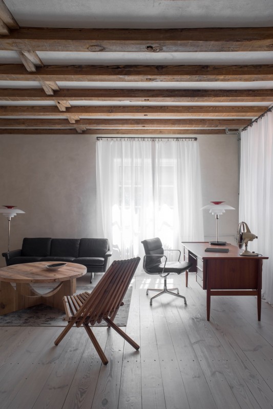 Реконструкция интерьера дома 1923 года постройки в Щецине, Польша