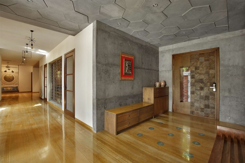 Современный дом, расположенный в Вадодаре, Индия