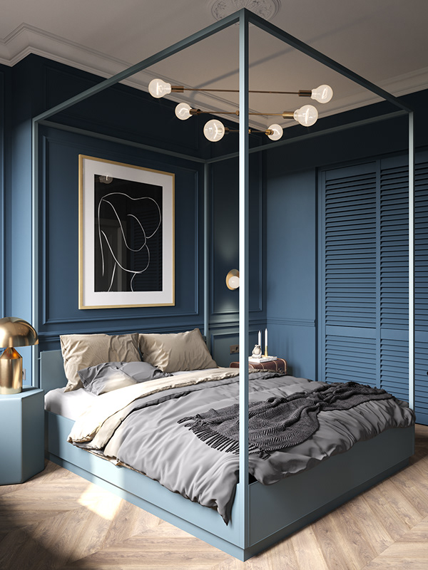 Стильные апартаменты для молодой пары