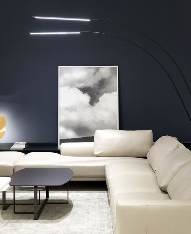 Открытая планировка просторной квартиры в Белграде