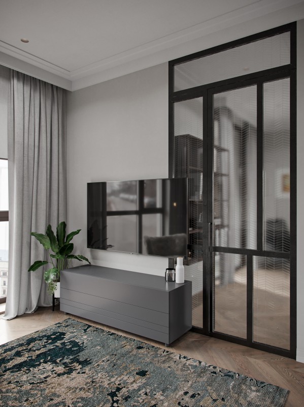 Дизайн-проект квартиры для семьи с ребенком