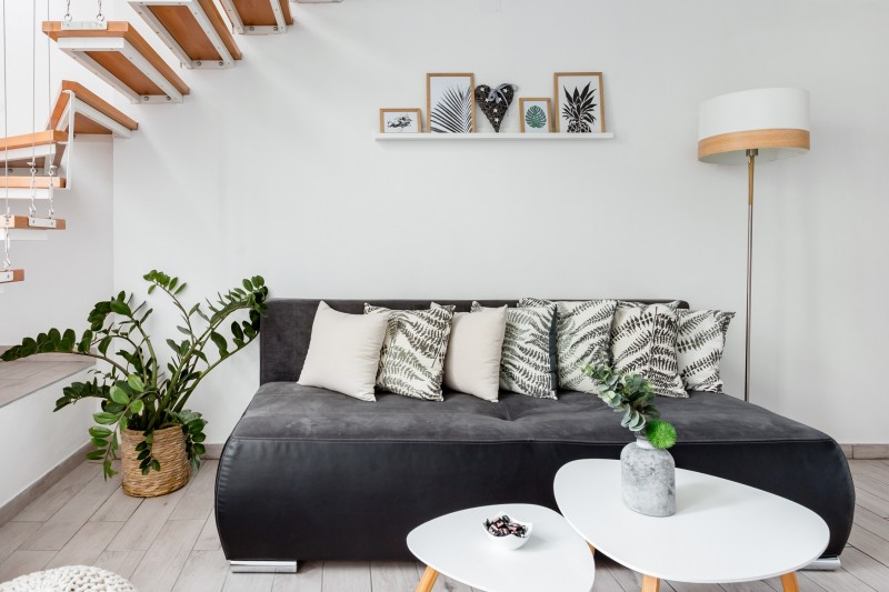 Интерьер двухуровневой квартиры в Хорватии Интерьер двухуровневой квартиры в Хорватии