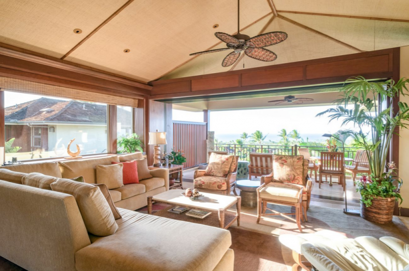 Интерьер виллы на Гавайях Интерьер виллы на Гавайях