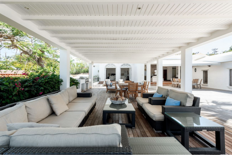 Испанская вилла в карибском стиле