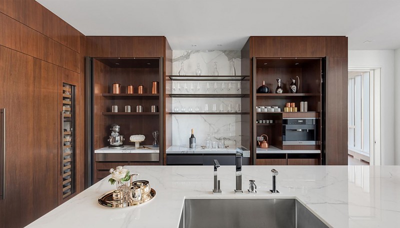 Изысканный интерьер просторных апартаментов в Нью-Йорке