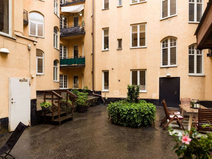 Квартира площадью 95 м2 в доме 1910 года постройки в Стокгольме