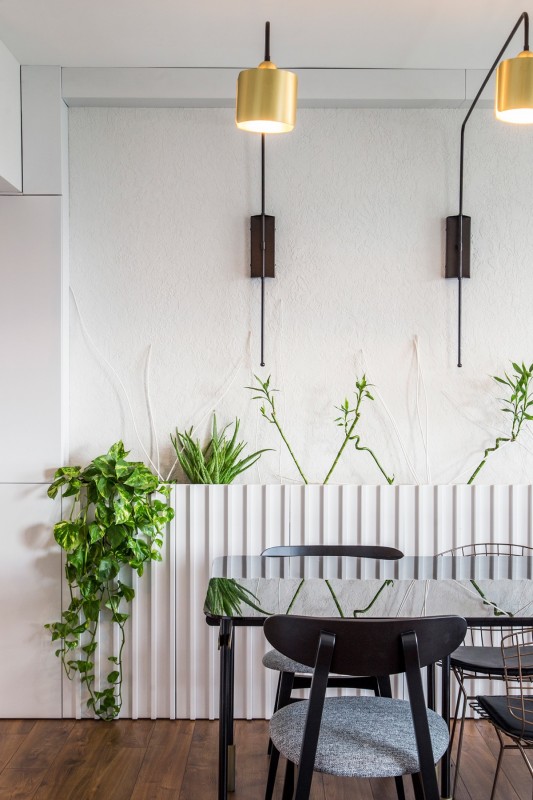 Легкий свежий интерьер апартаментов в Стамбуле