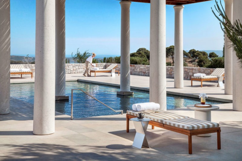 Отель Amanzoe в Арголиде, Греция