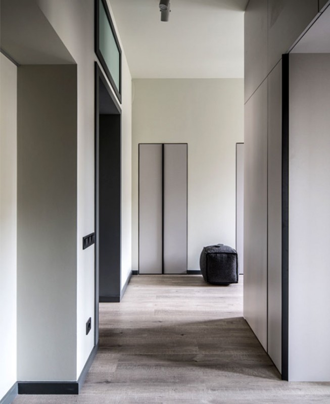 Простой, элегантный и современный интерьер небольшой киевской квартиры