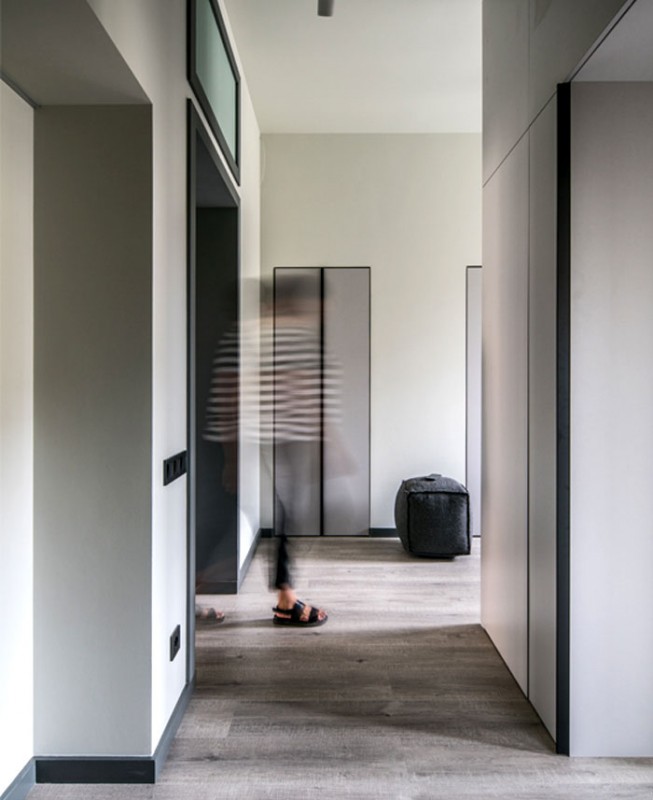 Простой, элегантный и современный интерьер небольшой киевской квартиры