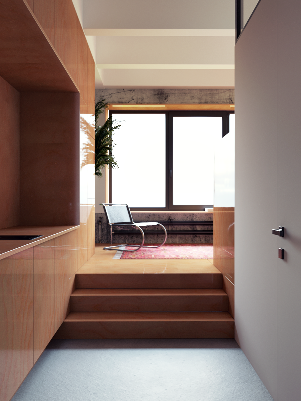 Дизайн компактной студии