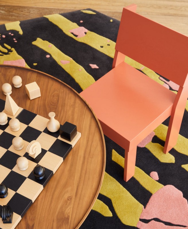 Инсталляция, разработанная в рамках Reach and kinder MODERN в Нью-Йорке под названием «Игривый дом»