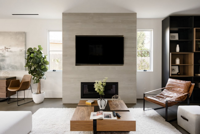 Интерьер мансардной квартиры в Лос-Анджелесе